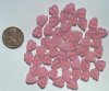 50 10mm Milky Pink Leaf